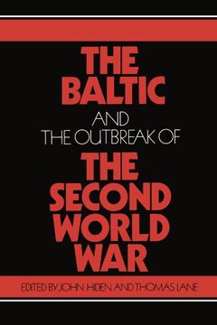 portada The Baltic and the Outbreak of the Second World war 