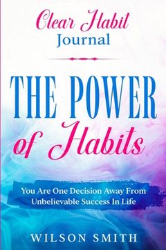 portada Clear Habits Journal - The Power of Habits