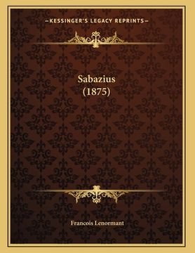 portada Sabazius (1875) (en Francés)