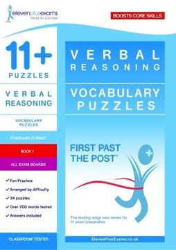 portada 11+ Puzzles Vocabulary Puzzles Book 1 (First Past the Post)