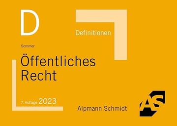 portada Definitionen Öffentliches Recht (in German)