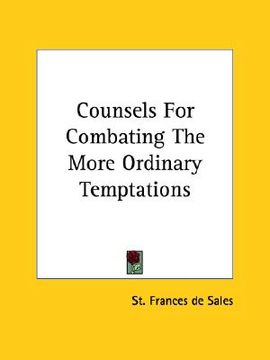 portada counsels for combating the more ordinary temptations (in English)