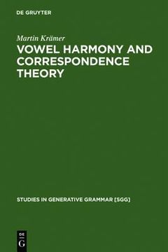 portada vowel harmony and correspondence theory (in English)