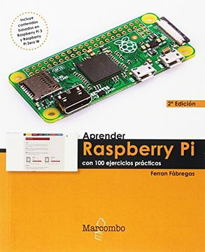 portada Aprender Raspberry Pi con 100 ejercicios prácticos