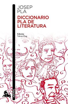portada Diccionario Pla de literatura (Humanidades)