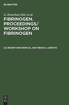 portada Fibrinogen: Recent Medical and Biochemical Aspects (en Alemán)