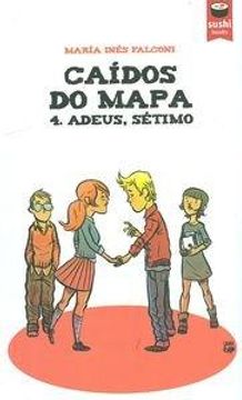 portada CAÍDOS DO MAPA 4. ADEUS, SÉTIMO (in Galician)