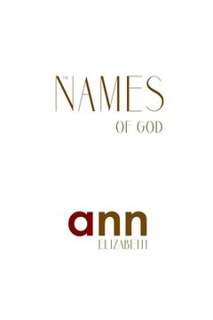 portada The Names Of God - Ann Elizabeth (en Inglés)