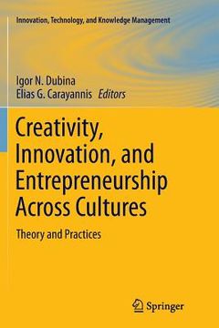 portada Creativity, Innovation, and Entrepreneurship Across Cultures: Theory and Practices (en Inglés)