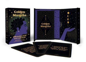portada Golden Mantras: Affirmation Deck and Guidebook (en Inglés)