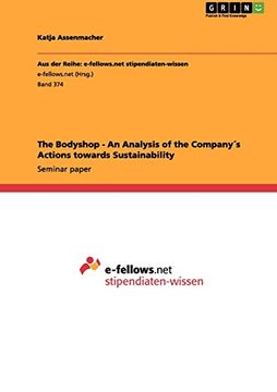 portada The Bodyshop - An Analysis of the Company´s Actions towards Sustainability