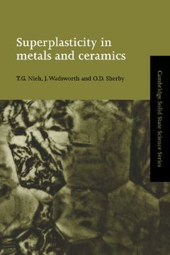 portada Superplasticity in Metals and Ceramics Hardback (Cambridge Solid State Science Series) (en Inglés)