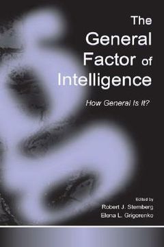 portada the general factor of intelligence: how general is it? (en Inglés)
