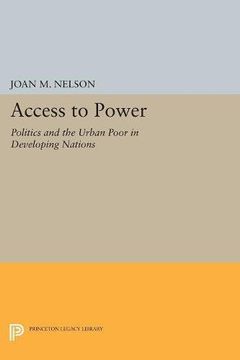 portada Access to Power: Politics and the Urban Poor in Developing Nations (Center for International Affairs, Harvard University) (in English)