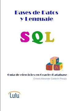 portada Bases de Datos y Lenguaje Sql. Guía de Ejercicios en Oracle