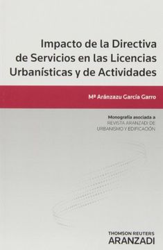 portada Impacto de la Directiva de Servicios en las Licencias Urbanísticas y de Actividades