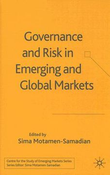 portada governance and risk in emerging and global markets (en Inglés)