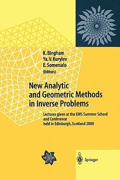 portada new analytic and geometric methods in inverse problems: lectures given at the ems summer school and conference held in edinburgh, scotland 2000