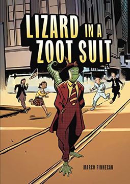 portada Lizard in a Zoot Suit (Graphic Universe) 