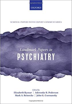 portada Landmark Papers in Psychiatry (en Inglés)