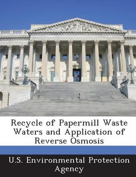 portada Recycle of Papermill Waste Waters and Application of Reverse Osmosis (en Inglés)