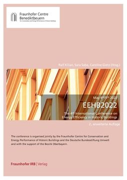 portada EEHB 2022. The 4th International Conference on Energy Efficiency in Historic Buildings. (en Inglés)