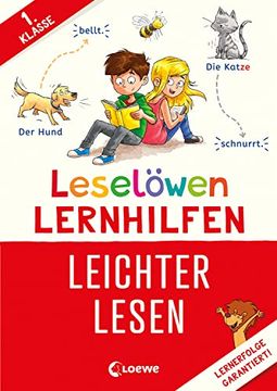 portada Leselöwen Lernhilfen - Leichter Lesen - 1. Klasse Erfolgreich Lesen Üben in der 1. Klasse - die Leselöwen Jetzt Auch als Lernhilfe! (in German)