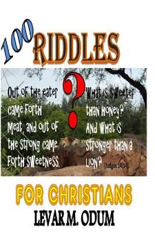 portada 100 Riddles for Christians (en Inglés)