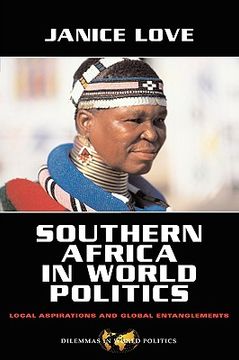 portada southern africa in world politics: local aspirations and global entanglements (en Inglés)