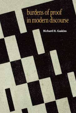 portada Burdens of Proof in Modern Discourse (en Inglés)