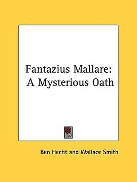 portada fantazius mallare: a mysterious oath (in English)