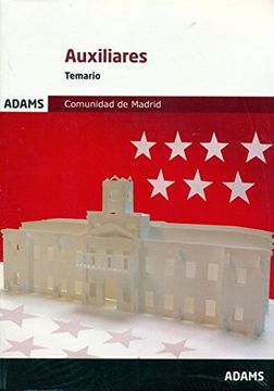 portada Temario Auxiliares Administrativos de la Comunidad de Madrid