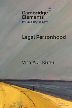 portada Legal Personhood (Elements in Philosophy of Law) (en Inglés)