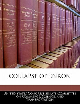 portada collapse of enron (en Inglés)