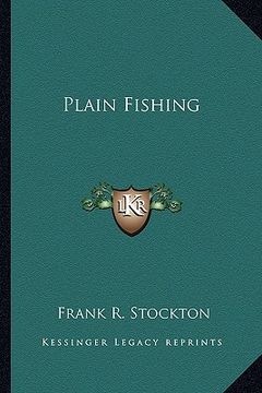 portada plain fishing (en Inglés)