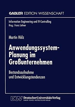 portada Anwendungssystem-Planung im Großunternehmen: Bestandsaufnahme und Entwicklungstendenzen (en Alemán)