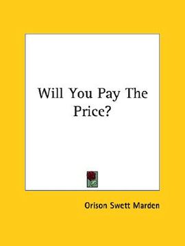 portada will you pay the price? (in English)