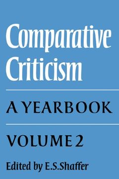 portada Comparative Criticism: Volume 2, Text and Reader: A Yearbook (in English)