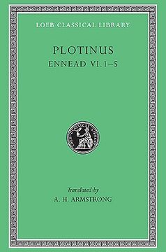 portada Plotinus: Volume vi, Ennead Vi. 1-5 (Loeb Classical Library no. 445) (en Inglés)