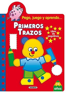 portada Primeros Trazos (Pego, Juego y Aprendo. ) (in Spanish)