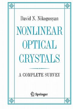 portada nonlinear optical crystals: a complete survey (en Inglés)