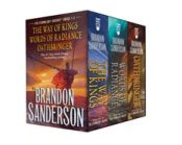 portada Stormlight Archive mm Boxed set i, Books 1-3: The way of Kings, Words of Radiance, Oathbringer (en Inglés)