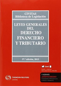 portada Leyes Generales Del Derecho Financiero Y Tributario (Biblioteca de Legislación)