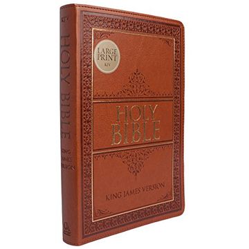 portada Holy Bible: KJV Large Print Thumb Index Edition: Tan
