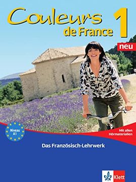 portada Couleurs de France neu 1 - Lehr- und Arbeitsbuch mit Beiheft "Extra" und Allen Hörmaterialien (en Alemán)
