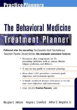 portada the behavioral medicine treatment planner (en Inglés)