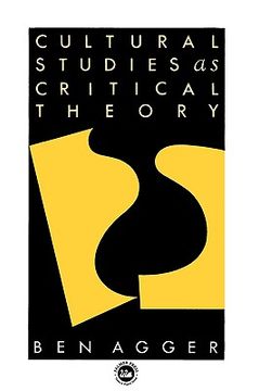 portada cultural studies as critical theory (in English)