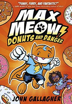 portada Max Meow Book 2: Donuts and Danger (en Inglés)