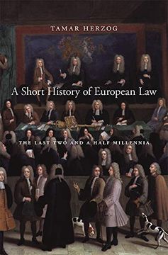 portada A Short History of European Law: The Last two and a Half Millennia 