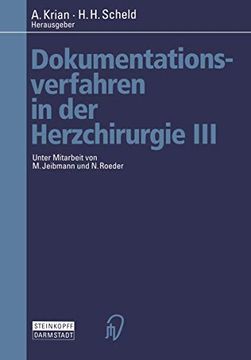 portada Dokumentationsverfahren in der Herzchirurgie iii (in German)